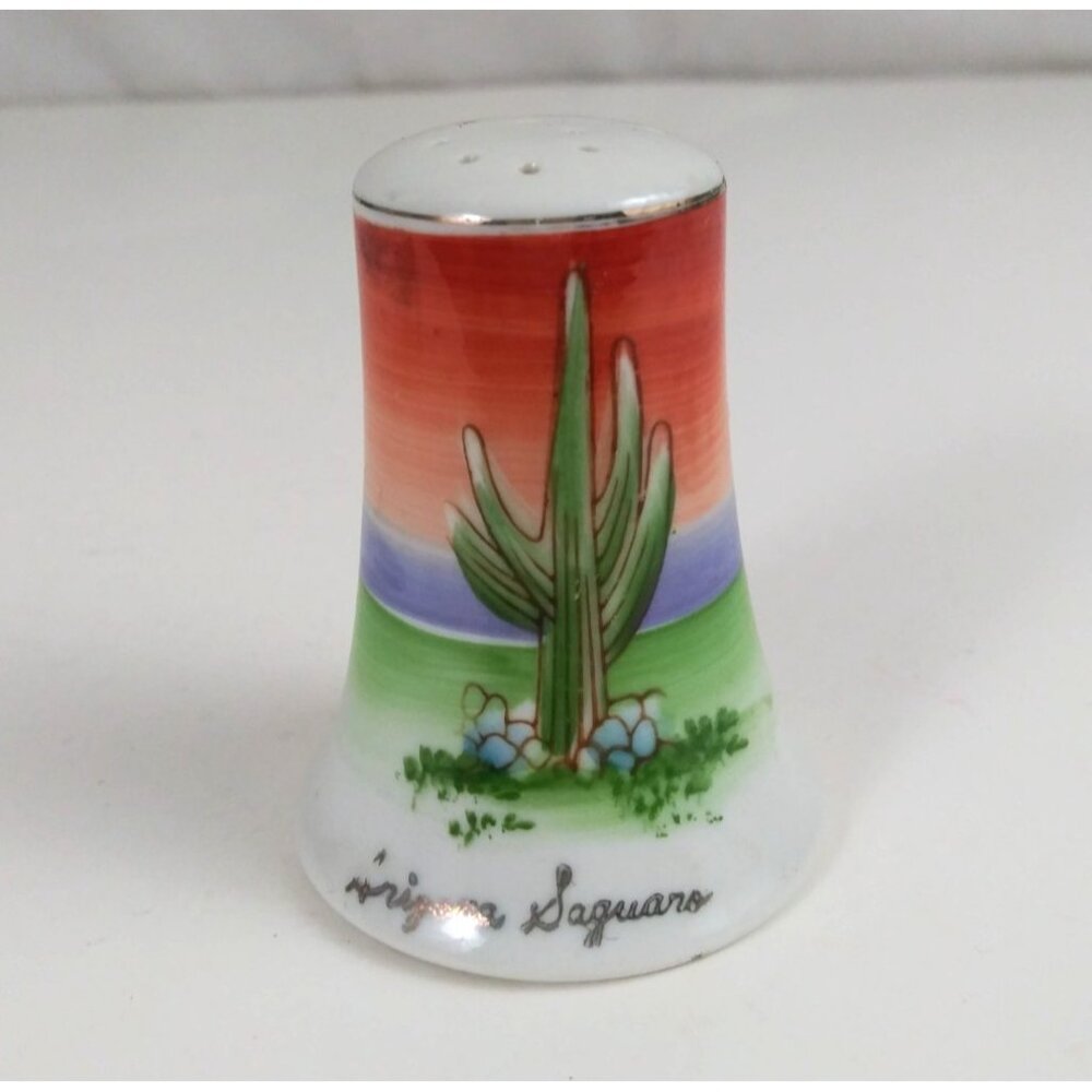 Vintage Saguaro Southwestern Arizona Souvenir Salt & Pepper Shakers - Picture 8 of 13